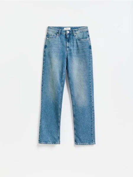 Reserved Blugi straight fit albastru