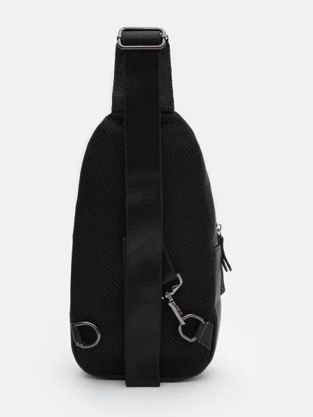 Кожаный рюкзак Borsa Leather черный