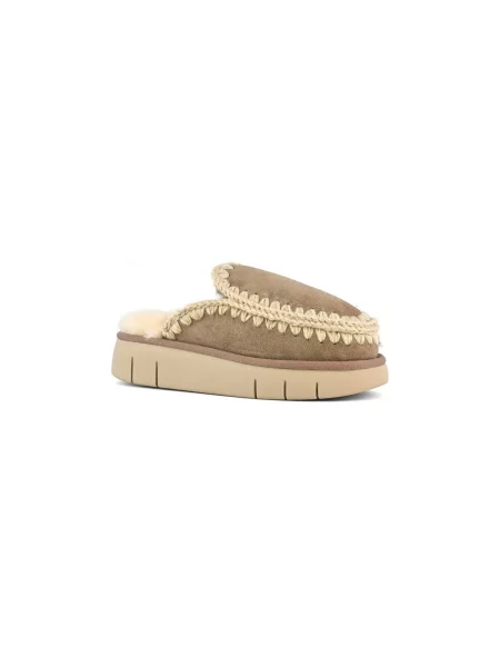 Pantofi Mou din piele gri