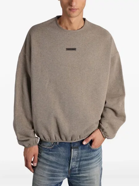 Hanorac Fear Of God Essentials cu autograf gri