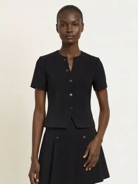 Claudie Pierlot Bluzka schwarz czarna