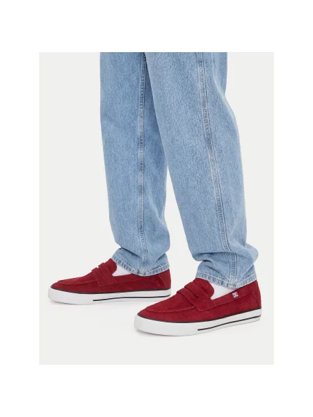 DC Shoes Tenis superge Bordo rdeča