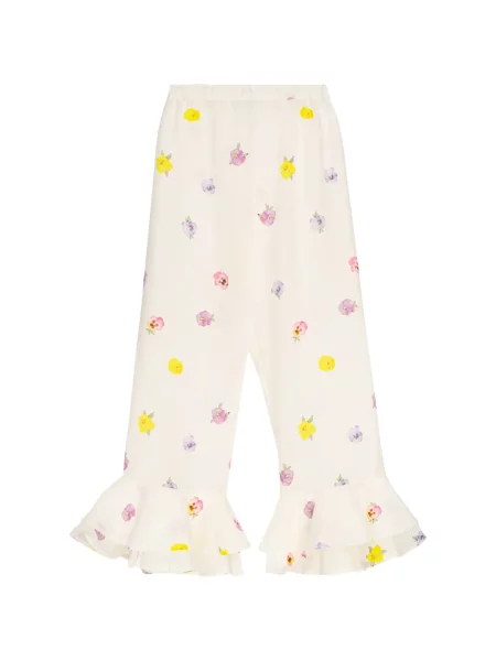 Pantaloni Sleeper cu model floral cu imagine