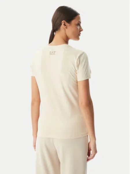 Tričko Ea7 Emporio Armani béžové