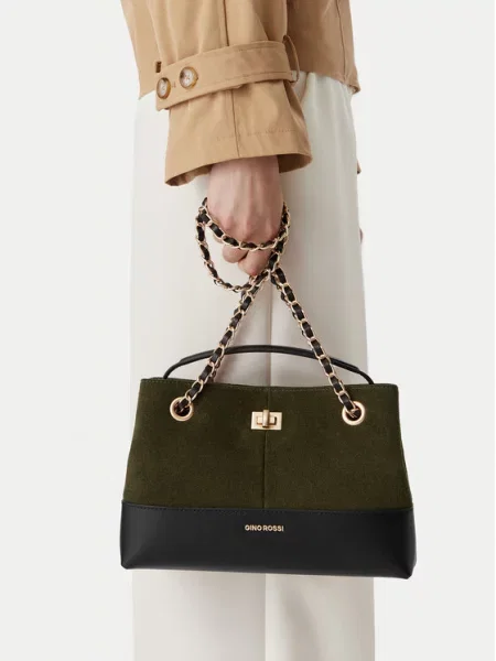 Ročna torba GINO ROSSI Khaki