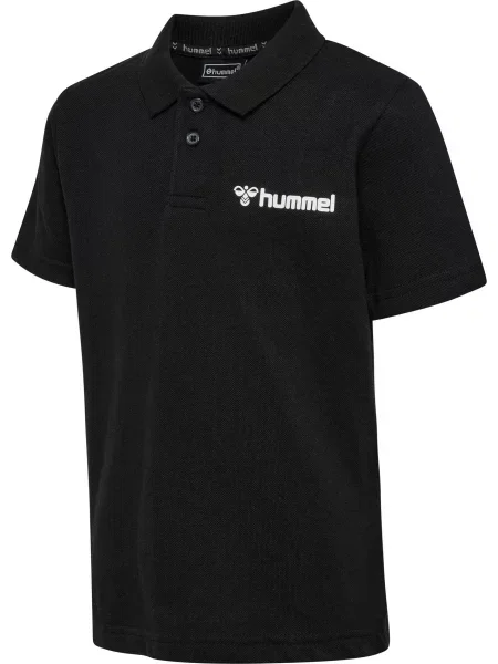 Koszulka polo dla dzieci Hummel Mover czarna
