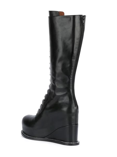 Botine Givenchy cu platformă negru