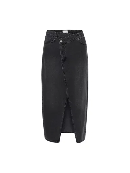 Spódnica jeansowa My Essential Wardrobe czarna