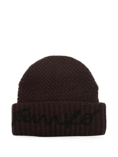 Căciulă Pinko cu broderie maro