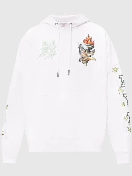 Худі New York Liberty Off-white біле