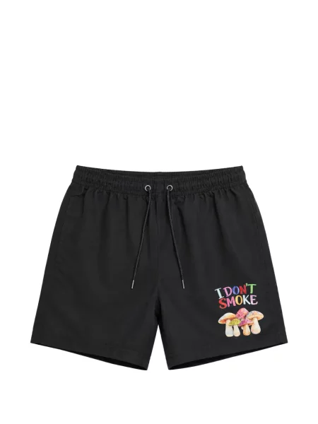 Slip de baie Melt cu imagine cu cordon negru