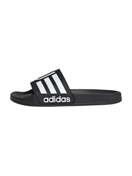 ADIDAS SPORTSWEAR Nizki natikači ADILETTE Juventus črna bela