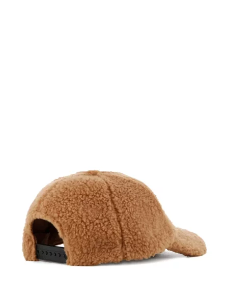 Czapka z daszkiem dziecięca Marc Jacobs brązowa