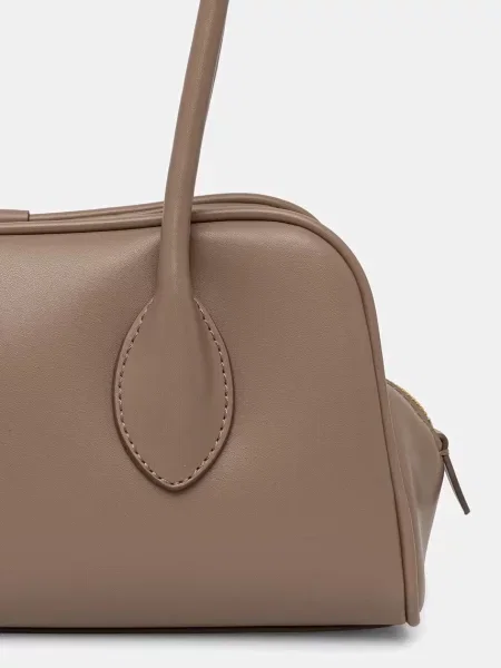 Calvin Klein Torebka Emblem Trio Shoulder Bag beżowy