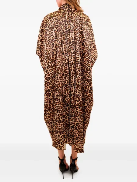 Rochie midi Azeeza până la genunchi de costum maro