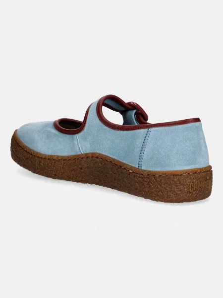 Замшевые балетки Camper