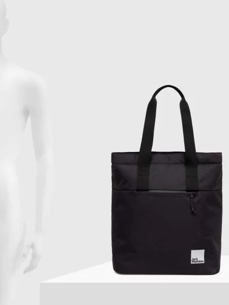 Jack Wolfskin hátizsák zöld női nagy sima fekete
