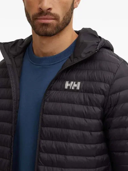Geacă Helly Hansen cu glugă negru