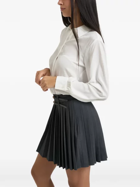 Cu centură rochie mini Liu Jo gri