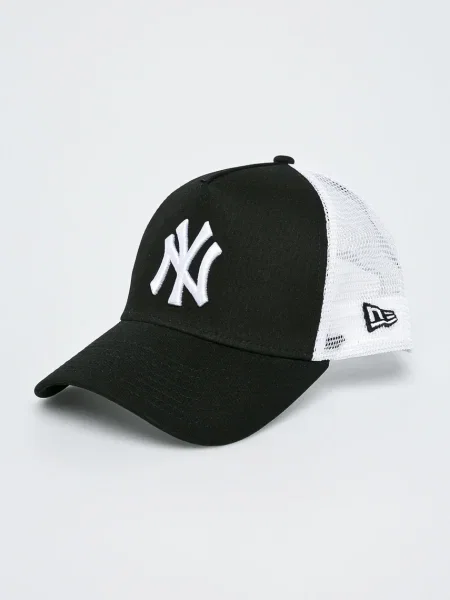 New Era Cap Clean Trucker 2 New York Yankees Black/ White alb