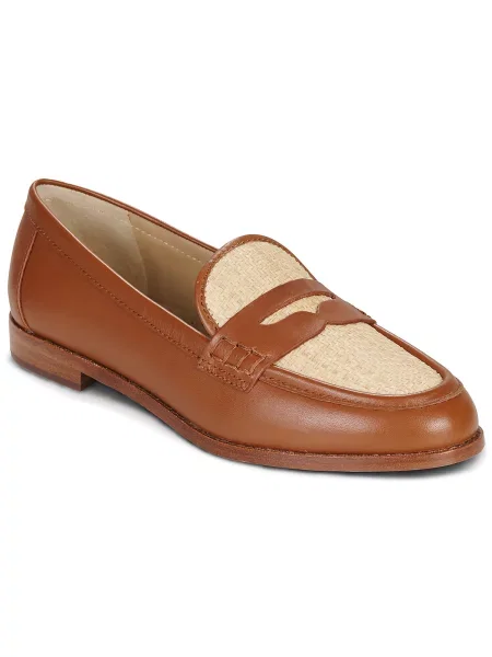 Loafersy Lauren Ralph Lauren hnedá
