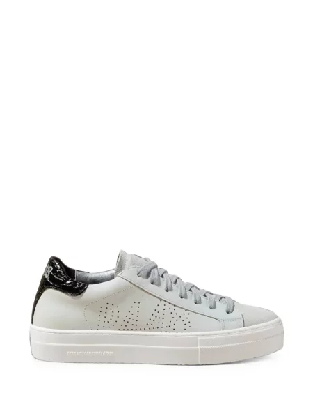 Sneakerși P448 din piele alb