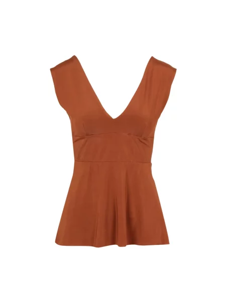 Top Max Mara brązowy