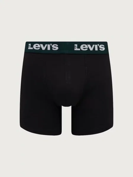 Levi's priliehavé boxerky pánske s elastanom čierna