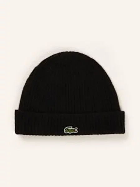 Czapka Lacoste czarna