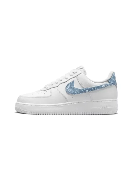 Sneakersy Nike Air Force 1 z wzorem paisley białe