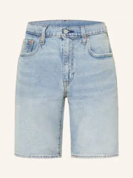 Levi's® Džínové Šortky Standard Regular Fit 10 light indigo worn in