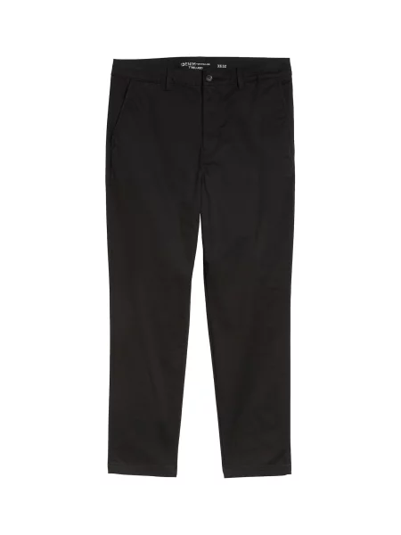 TOM TAILOR DENIM Pantaloni eleganți negru
