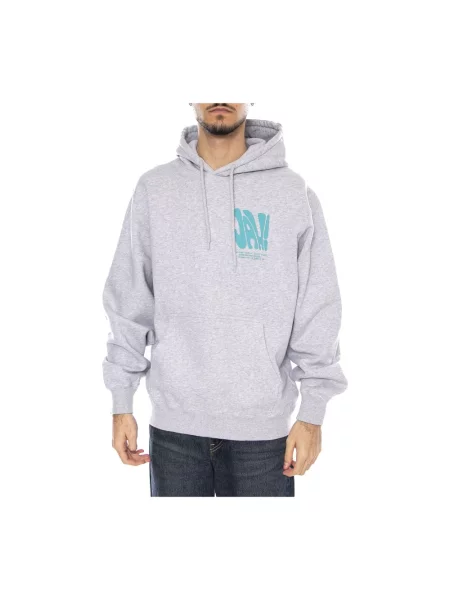 Bluza z kapturem Edwin szara