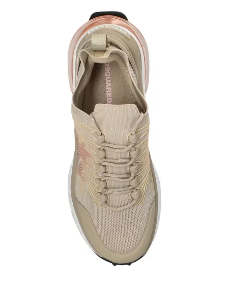 Sneakerși Dsquared2 cu șireturi din dantelă