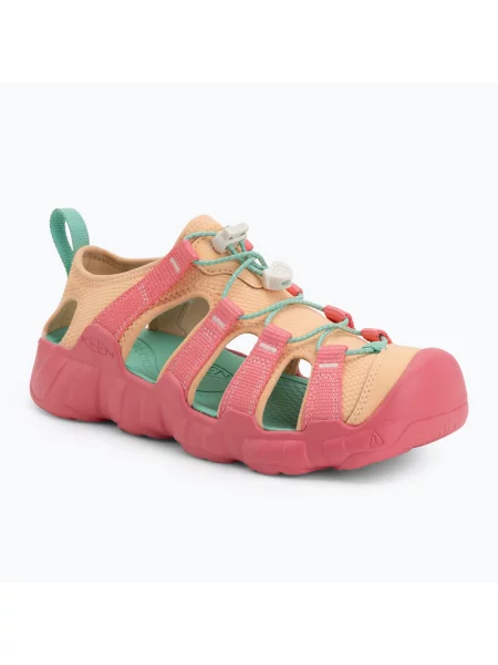 Gyerek szandál KEEN Hyperport H2 pink lemonade/peach fuzz. Méret: 35 EU rózsaszín