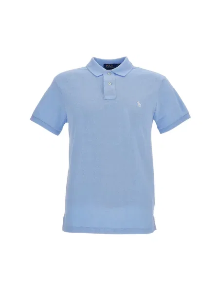 Polo Ralph Lauren polo gładki niebieska