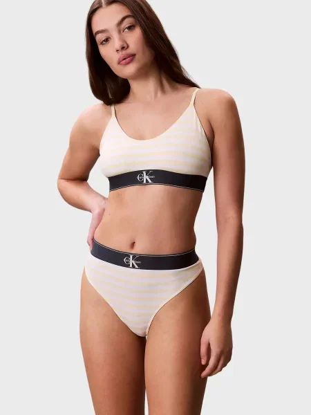 У смужку труси Calvin Klein жовті