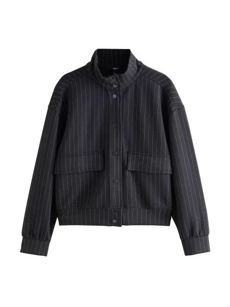 Next Hanorac negru alb
