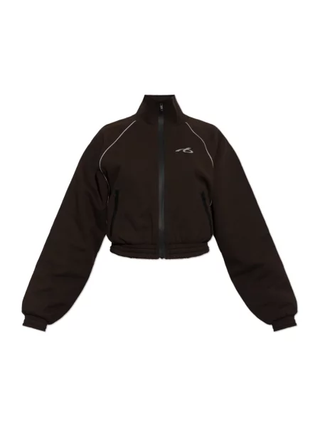 Bluza Balenciaga z logo brązowa