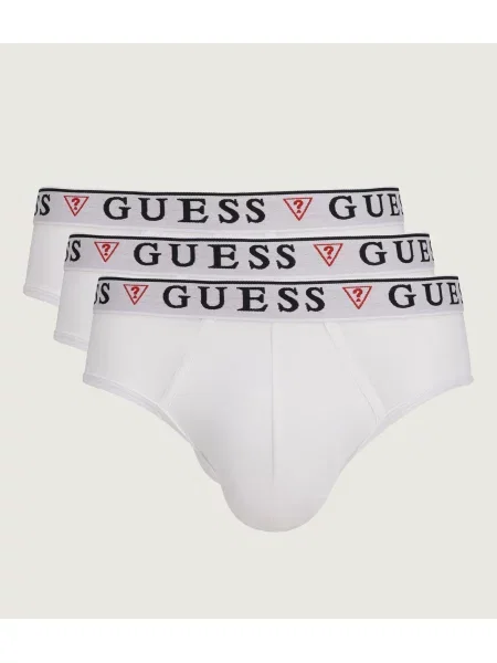 Guess Underwear Chiloți slipi BRIAN HERO alb