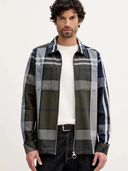 Srajca Barbour Lannich mornarsko modra