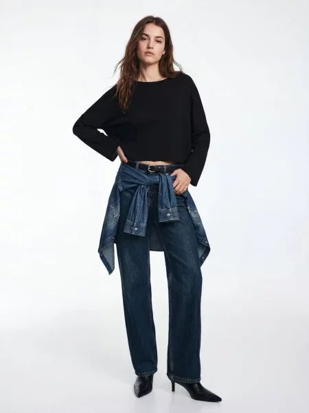 Світшот LTB Jeans чорний