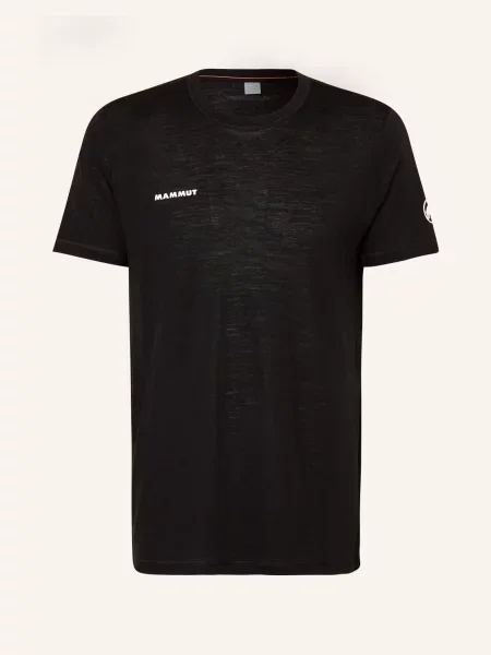 Vlněné tričko Mammut zelené