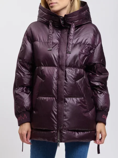Пуховик Diego M фіолетовий