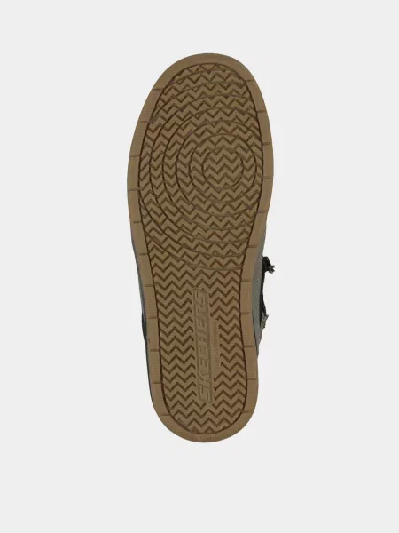 Детские кеды Skechers оливковые