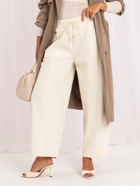 Hlače Italy Moda bež