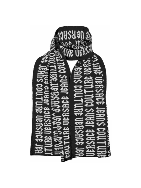 Szal Versace Jeans Couture czarna