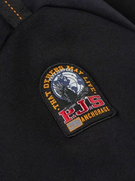 Pulover Parajumpers cu autograf negru