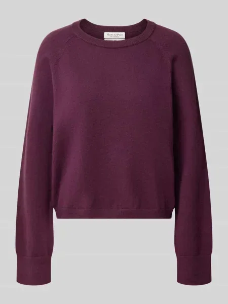 Sweter z mieszanki bawełny z raglanowymi rękawami Marc O'polo