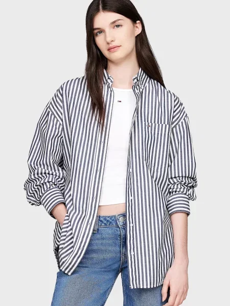 Рубашка Tommy Jeans в полоску
